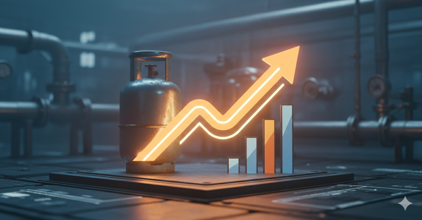 Prognozy cen LPG na lata 2026-2030. Prognoza wzrostu cen lpg na najbliższe 5 lat